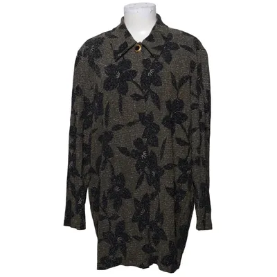 Shirt (Black, Beige) from Markwald Elastane, Metallic fiber, Polyamide