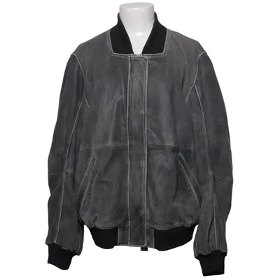 Blouson (Gris) de My Essential Wardrobe Élasthane, Cuir, Polyester