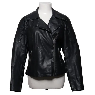 Bikerjacke (Schwarz) von Noisy May Polyester, Polyurethan
