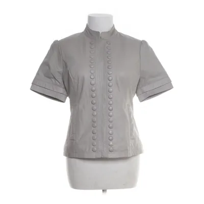 Läderjacka (Grå) från Soaked in Luxury Polyester, Skinn