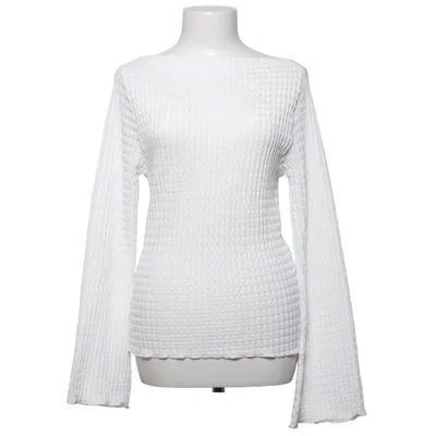 Top (Hvid) fra Lager 157 Elastan, Polyester