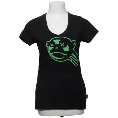 T-shirt (Sort, Grøn) fra Paul Frank Bomuld