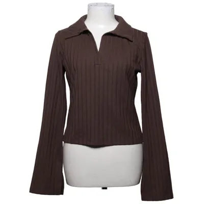 Rugby shirt (Bruin) van NA-KD Elastaan, Polyester