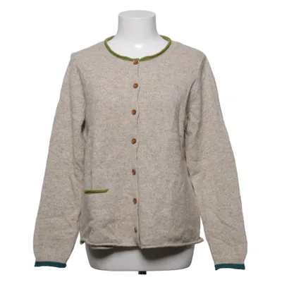 Strickjacke (Beige, Grün) von Gudrun Sjödén Polyamid, Wolle
