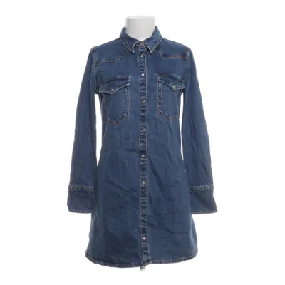 Denim jurk (Blauw) van Mango Denim Katoen, Elastaan