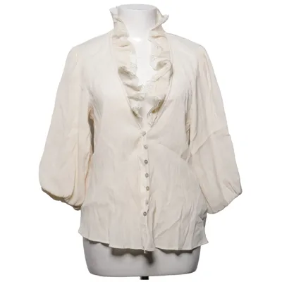 Blouse (Beige) de Zara Polyamide, Polyester, Viscose