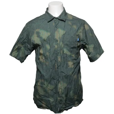 Kurzarmhemd (Grün, Beige) von Kavu Baumwolle