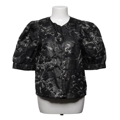 Top (Sort, Sølv) fra Soyaconcept Metallfiber, Genanvendt polyester