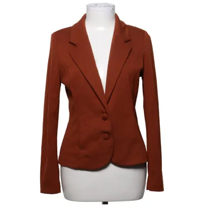 Blazer (Brown) from Free/Quent Elastane, Polyester, Viscose