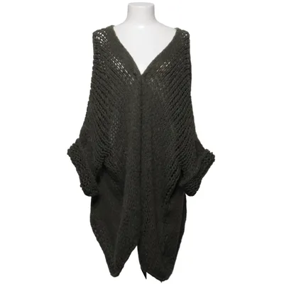 Cardigan (Gray) from Nayyar Acrylic, Polyamide, Viscose, Wool