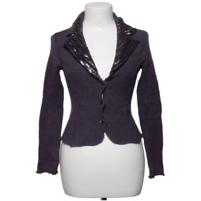 Cardigan (Lila) van Kosmika Acryl, Elastaan, Mohair, Polyamide, Wol