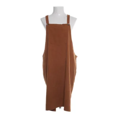 Dungaree dress (Brown) from Emery Rose Polyester