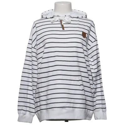 Huvtröja (Vit, Svart) från Infinity Woman Bomull, Polyester