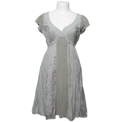 Jurk (Grijs) van Cream Katoen, Viscose
