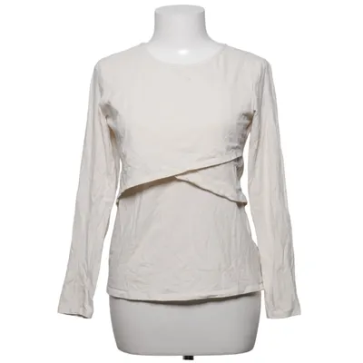 Nursing sweater (White) from H&M Mama Cotton, Elastane