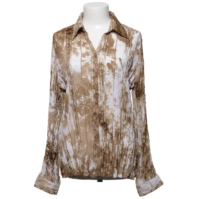 Chemise (Marron, Blanc, Multicolore) de Claudia Richard Polyester