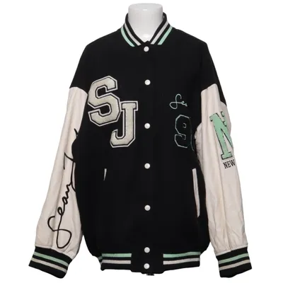 Collegejacka (Svart, Vit, Grön) från Sean John x Missguided