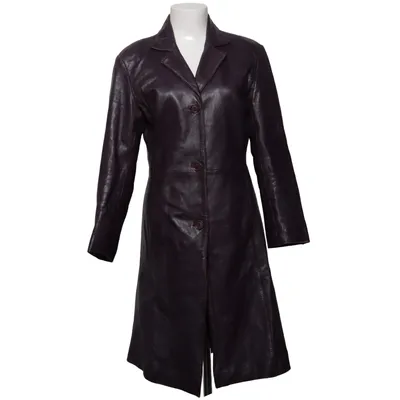 Ledermantel (Lila) von Åhléns Acetat, Leder