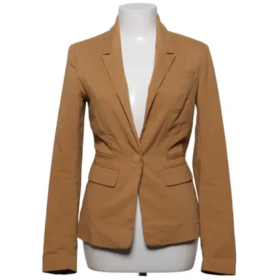 Blazer (Brown) from Bershka Collection Elastane, Polyester, Viscose