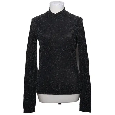 Topp (Svart, Silverfärgad) från NLY Trend Elastan, Metallfiber, Polyamid