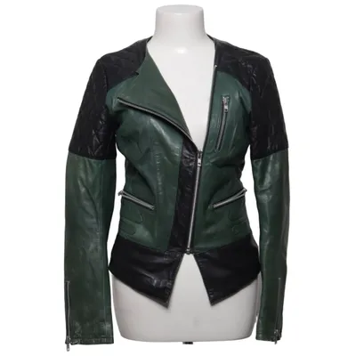Biker jacket (Raw Umber) from Ibana Leather, Polyester