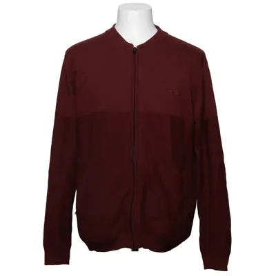 Cardigan (Rød) fra N.P. Bomuld