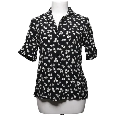 Short sleeve shirt (Black, White) from Lofehrling Viscose