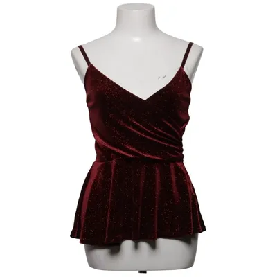 Peplum Top (Rot) von Missi London Elasthan, Polyester