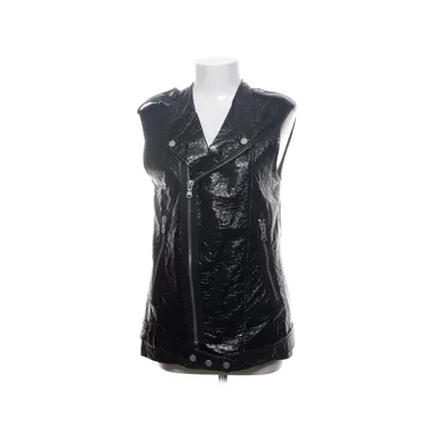 Biker gilet (Ebba waistcoat) van Gina Tricot Polyester, Polyurethaan