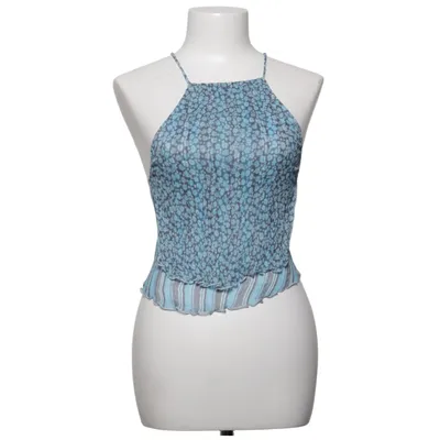 Haltertop (Blauw, Grijs) van Intimissimi Zijde