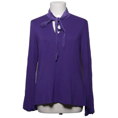Blus (Lila) från Hallhuber Elastan, Silke, Viskos