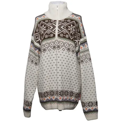 Lusekofte (White, Multicolored) from F.LLI Campagnolo Acrylic, Polyester, Wool