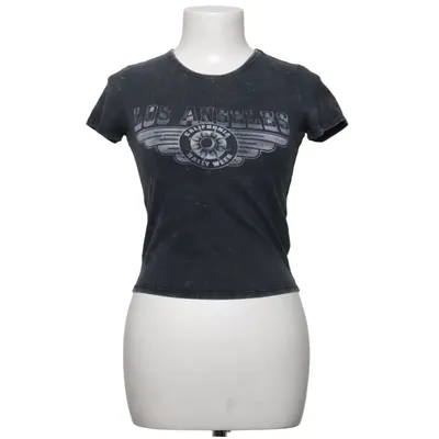 T-shirt (Grijs) van Hollister Katoen, Elastaan
