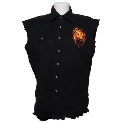 Shirt (Black, Multicolored) from Spiral Cotton