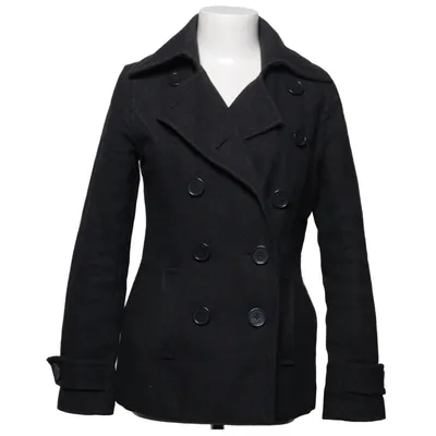 Sømandsjakke (Grå) fra L.O.G.G by H&M Akryl, Polyester, Viscose, Uld