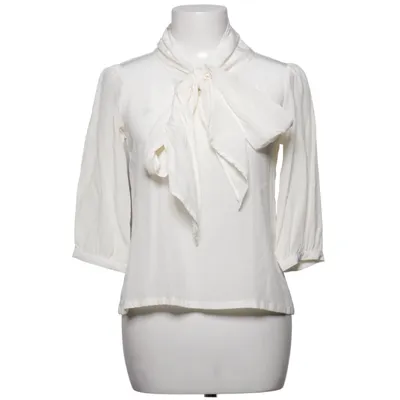 Strikblouse (Wit) van Greta Stockholm Zijde