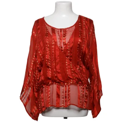 Wrap blouse (Red) from Sintesis Silk