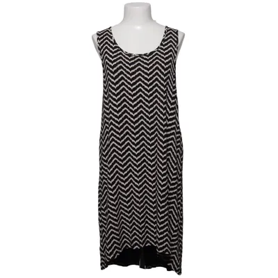 Jurk (Zwart, Wit) van MyWear Woman Elastaan, Viscose