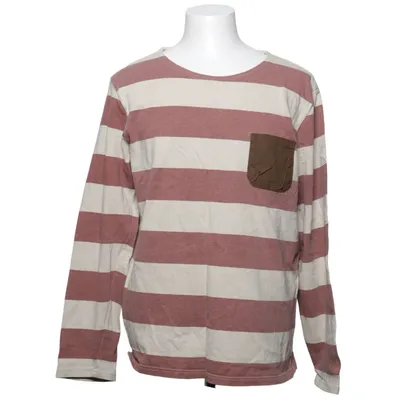 T-shirt à manches longues (Beige, Rouge) de EMT Company Coton