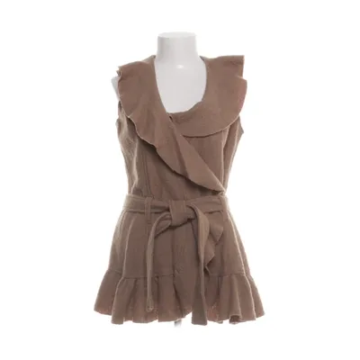 Gilet (Bruin) van Zara Knit Wol