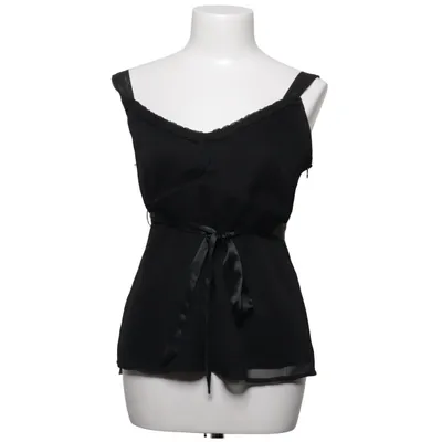 Top (Sort) fra Comma Polyester