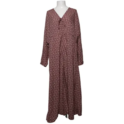 Robe longue (Rouge, Blanc) de Pernilla Wahlgren Design Polyester
