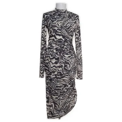Jurk (Zwart, Beige, Meerkleurig) van H&M Trend Elastaan, Polyester