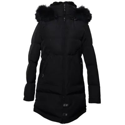 Dunkappa (Svart) från Cedrico Dun, Fjädrar, Skinn, Polyester, Kaninpäls