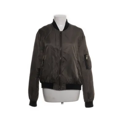 Bomberjacka (Grön, Svart) från Zara Basic Outerwear Akryl, Elastan, Polyester