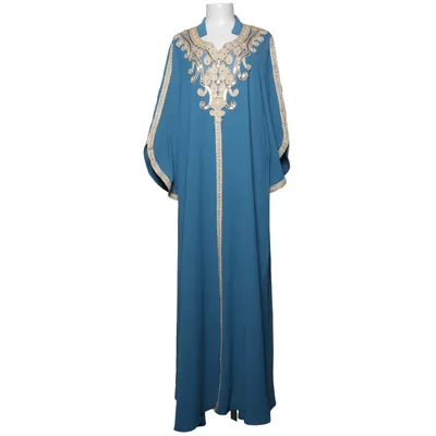 Kaftan (Blue) from Shein Curve Polyester