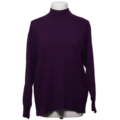Pul à col roulé (Violet) de Le Tricot Perugia Laine de mouton