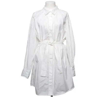 Shirt dress (White) from Divided by H&M Cotton