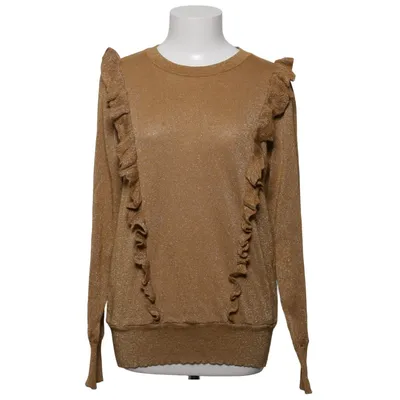 Pull-over (Or) de Soyaconcept Coton, Fibre métallique, Polyester