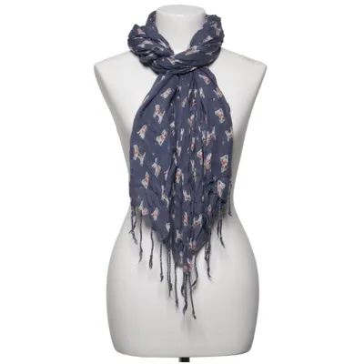 Shawl (Blue, Multicolored) from Peony Viscose